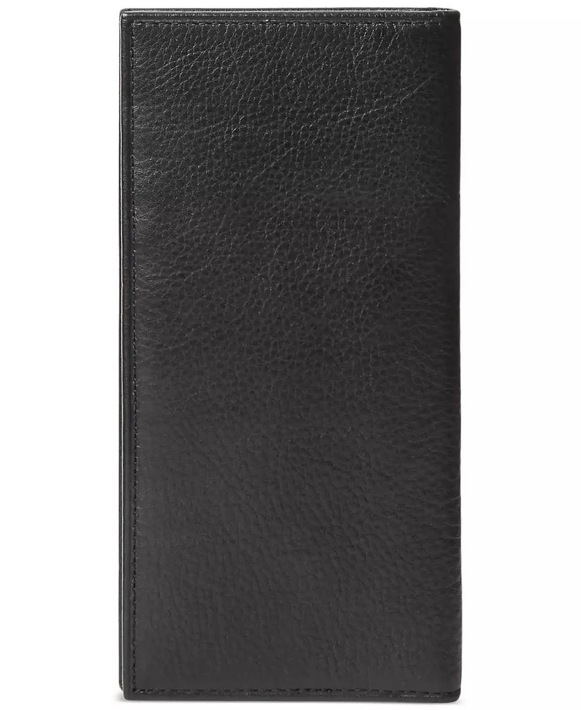 Ralph Lauren Men's Pebbled Leather Narrow Wallet 3