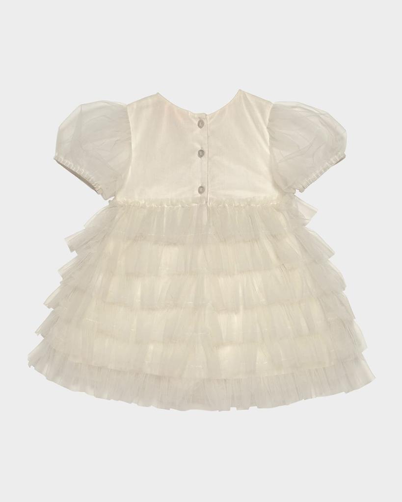 Tutu Du Monde Girl's Bebe Meadow Embellished Tulle Dress, Size Newborn-24M