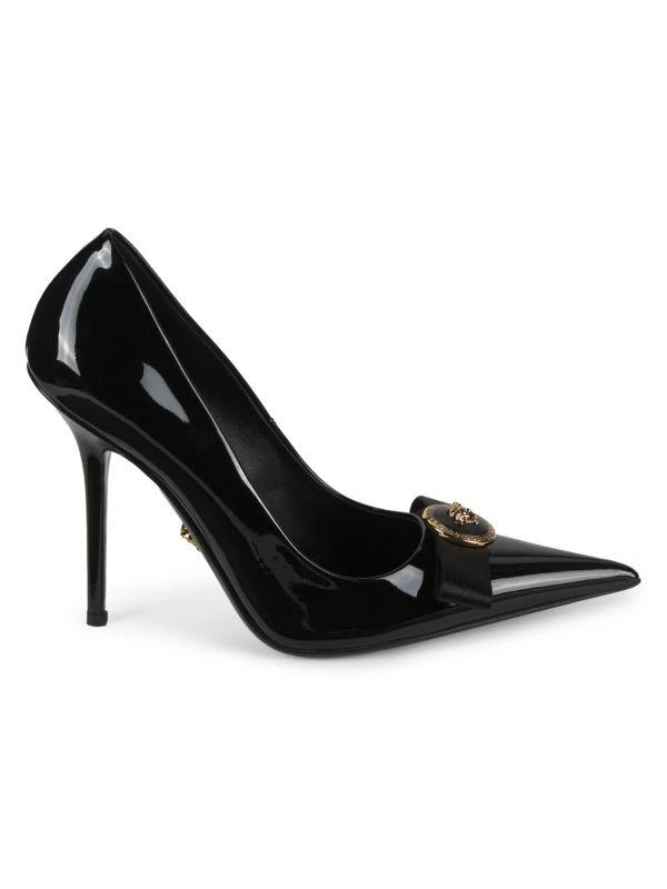 Versace 106MM Medusa Head Leather Pumps 1