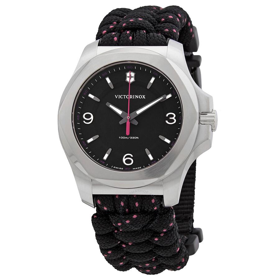 Victorinox Quartz Black Dial Ladies Watch 241918