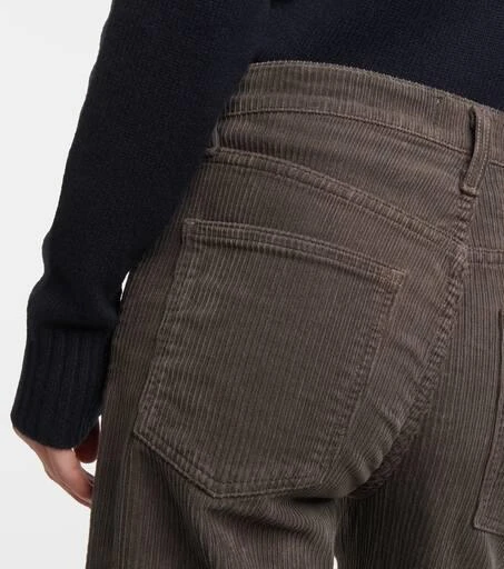 AGOLDE Harper mid-rise corduroy straight jeans 6