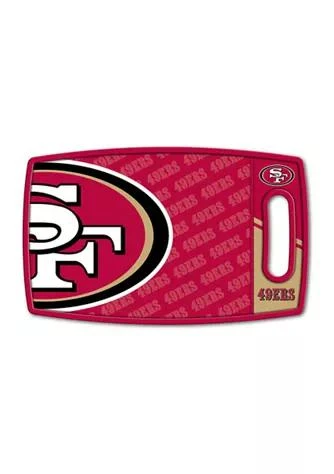YouTheFan Nfl San Francisco 49Ers Logo Series Cutting Board 1