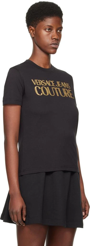 Versace Black Bonded T-Shirt 2