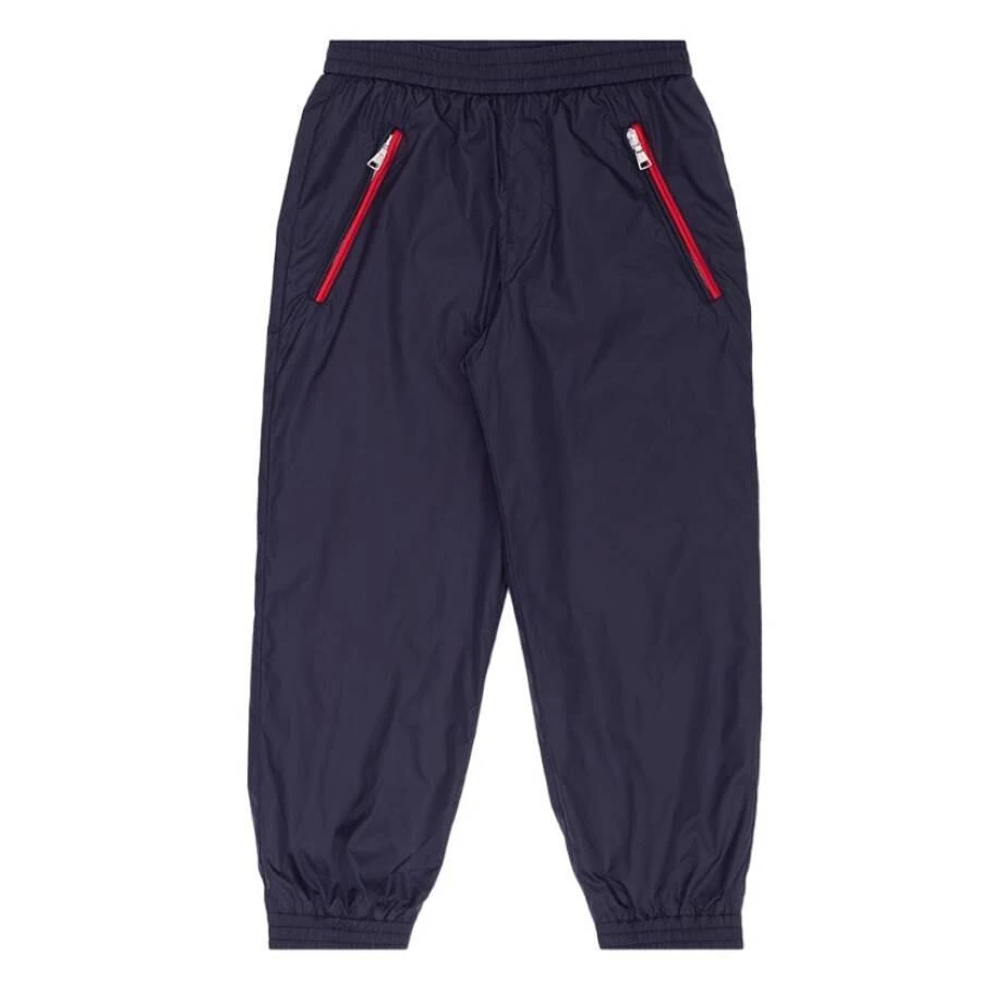 Moncler Kids Navy Track Taffeta Pants 1