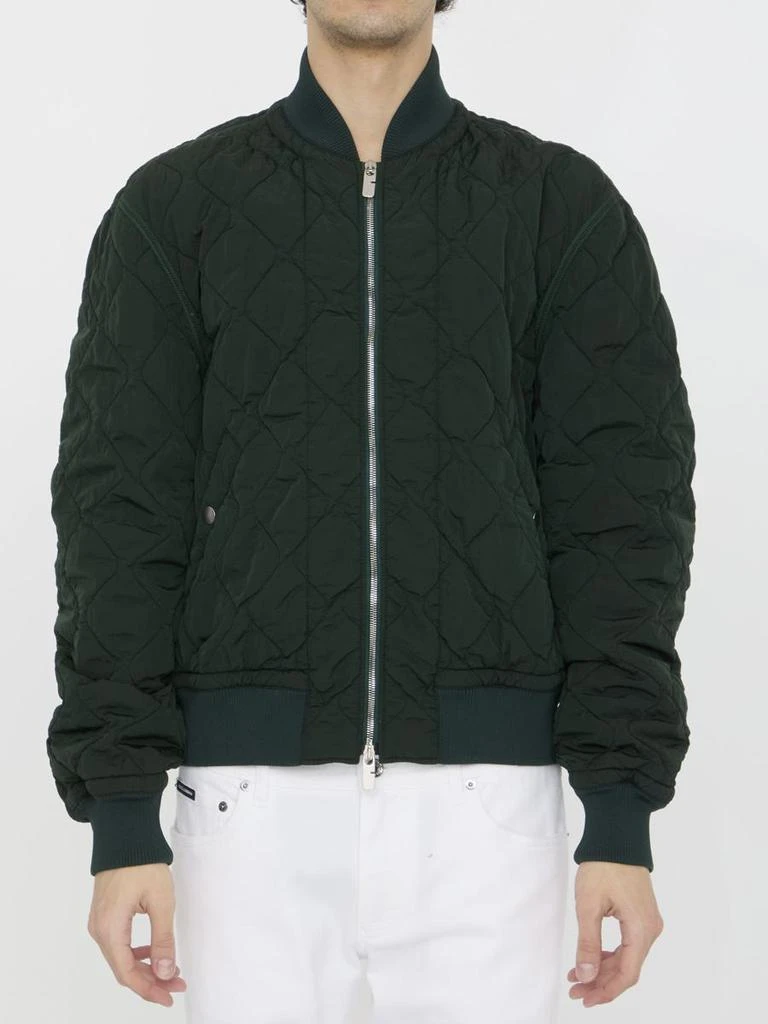 Burberry Quilted Nylon Bomber Jacket 1
