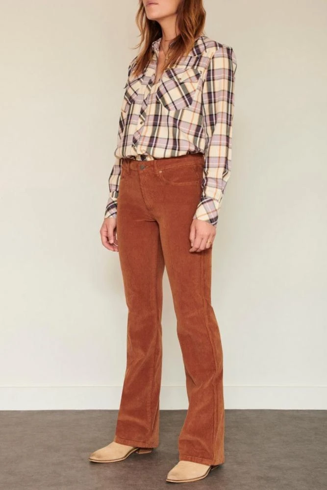 MKT Studio Jeans The Diana Corduroy - Caramel 4