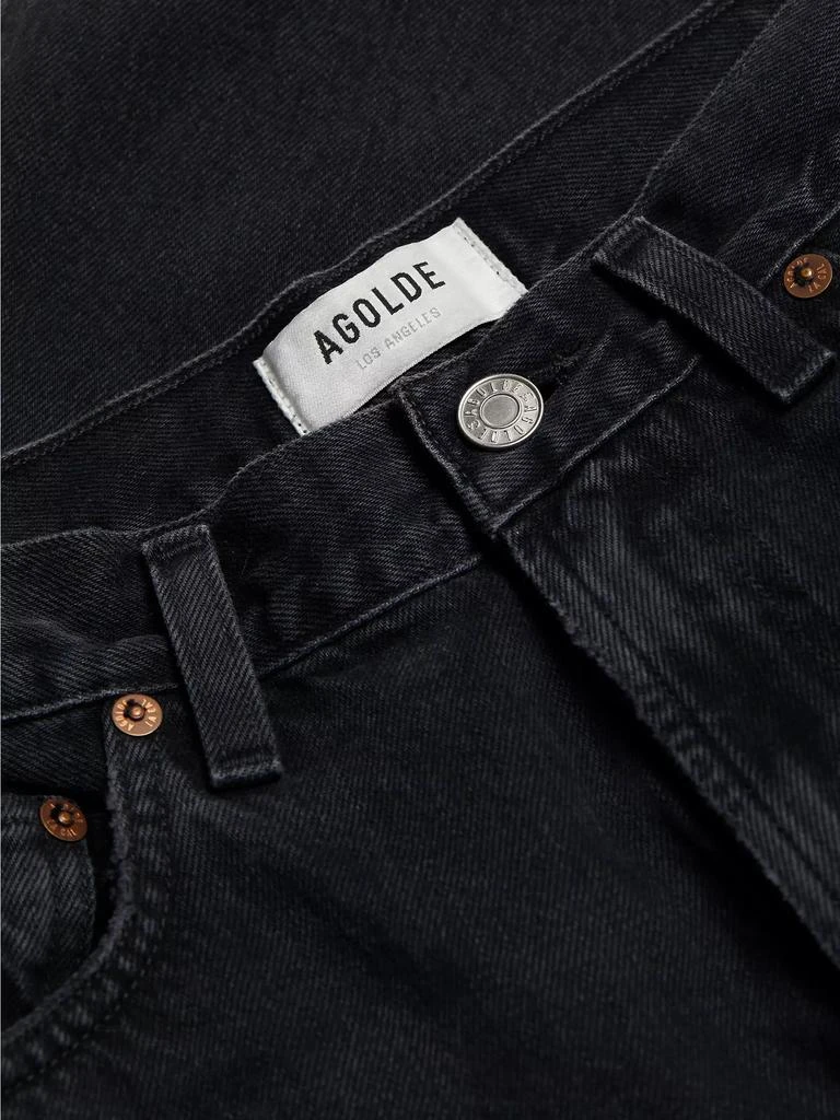 AGOLDE Vida High-Rise Split Jean Shorts 7
