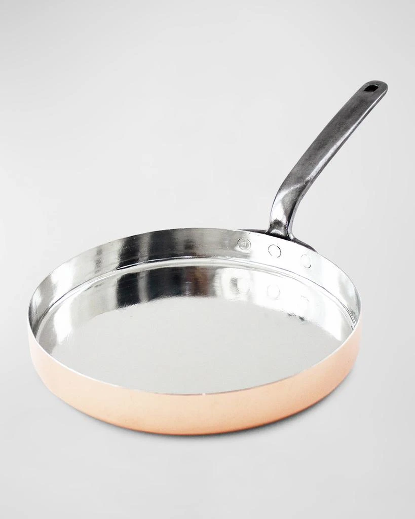 Coppermill Kitchen Antique Medium English Crepe Saute Pan, C.1850 1