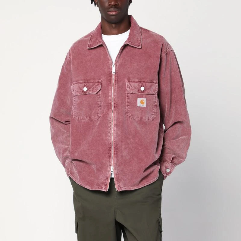 Carhartt WIP Reynold Shirt Jacket Dusky Pink 1