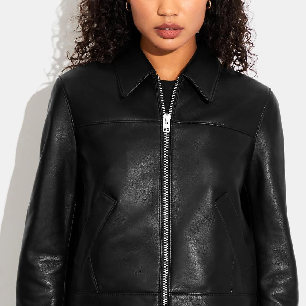 Coach Leather Jacket 3