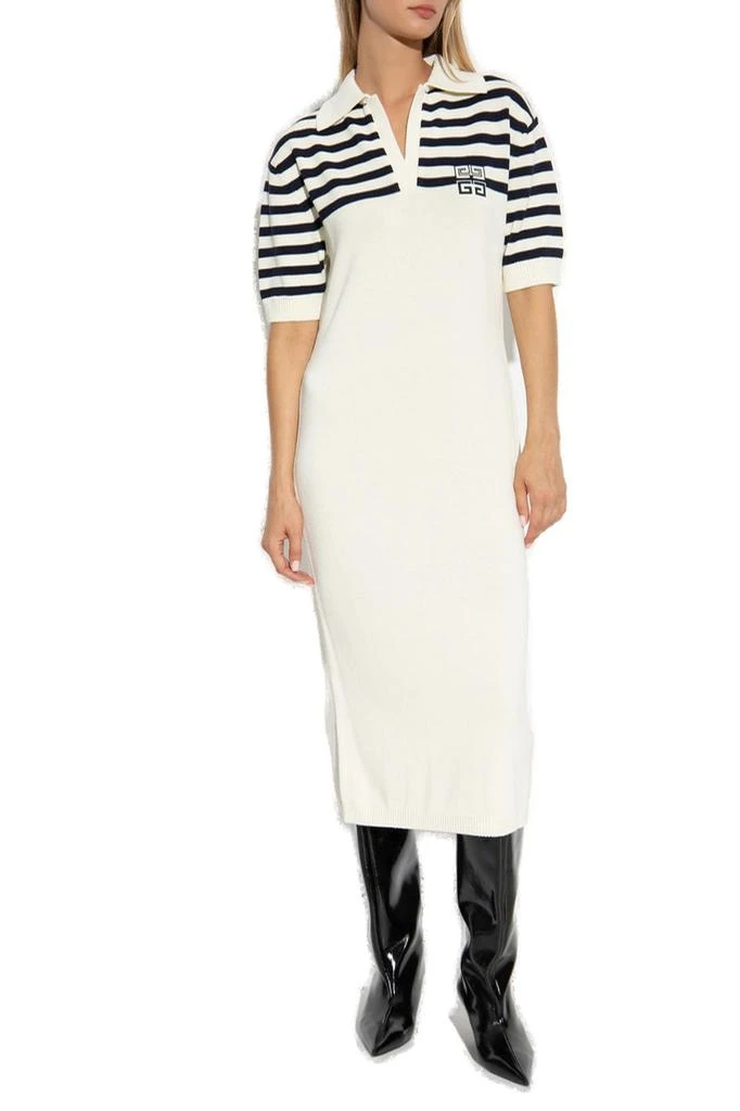 Givenchy Givenchy 4G Striped Polo Dress 2