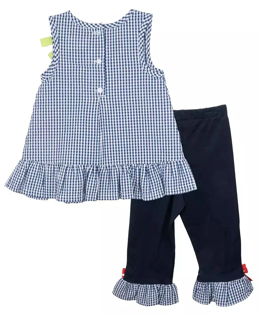 Rare Editions Baby Girls 2-Piece Spring Seersucker Dress Set 4