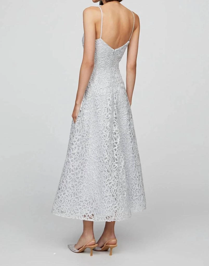 Theia Theia - Sleeveless Tulle Midi Dress 2
