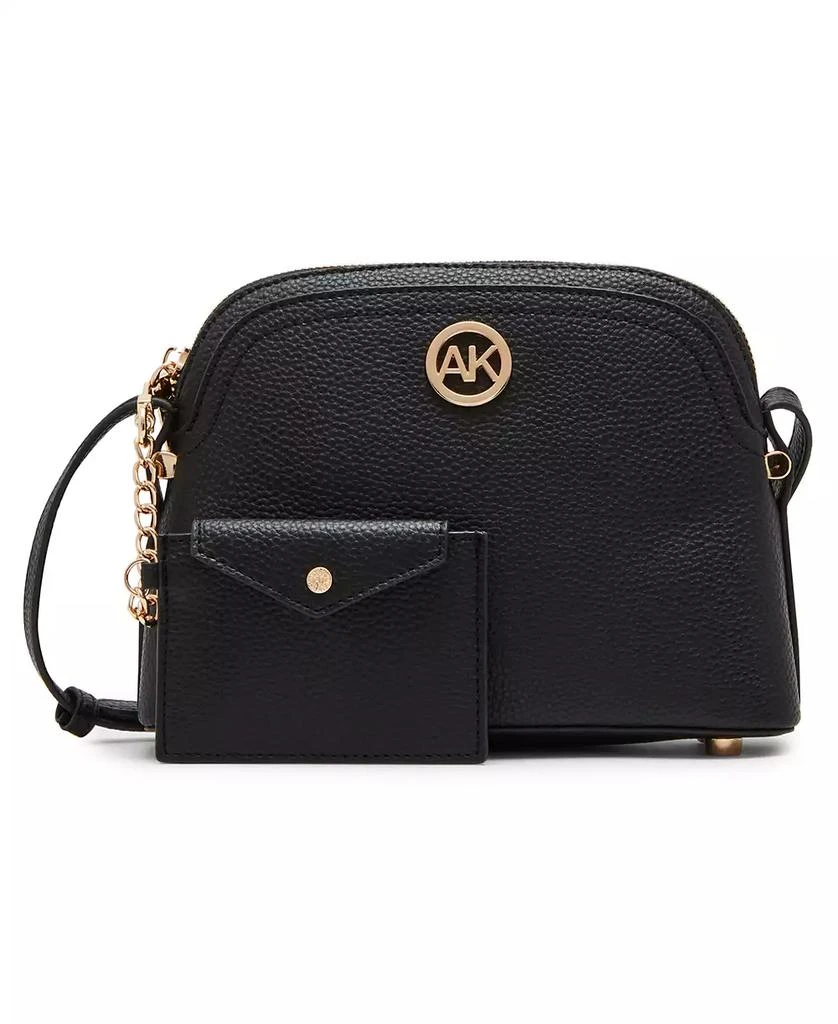 Anne Klein Dome Crossbody with Detachable Card Case 1