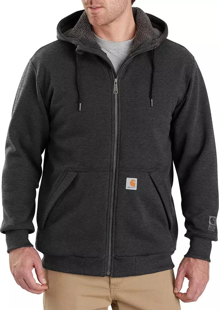 Carhartt Carhartt Men
s Rain Defender Rockland Sherpa-Lined Hooded Sweatshirt