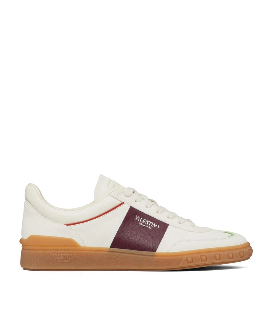 Valentino Leather Low-Top Sneakers 1