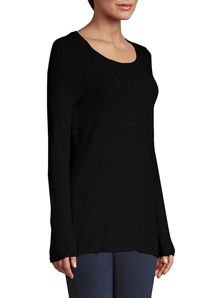 ATM Anthony Thomas Melillo Destroyed Wash Long-Sleeve Slub Jersey Tee 4