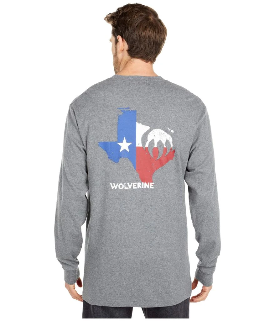 Wolverine FR (Flame Resistant) Long Sleeve Graphic Tee - Texas 1