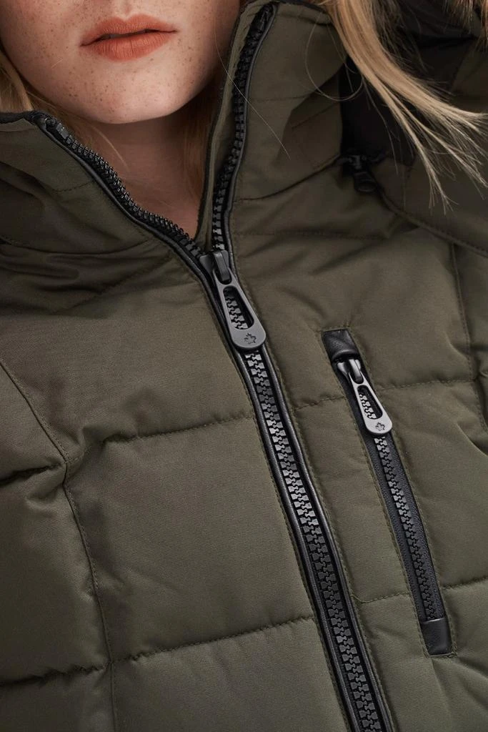 NOIZE Hannah Faux Fur Trim Hooded Parka 4