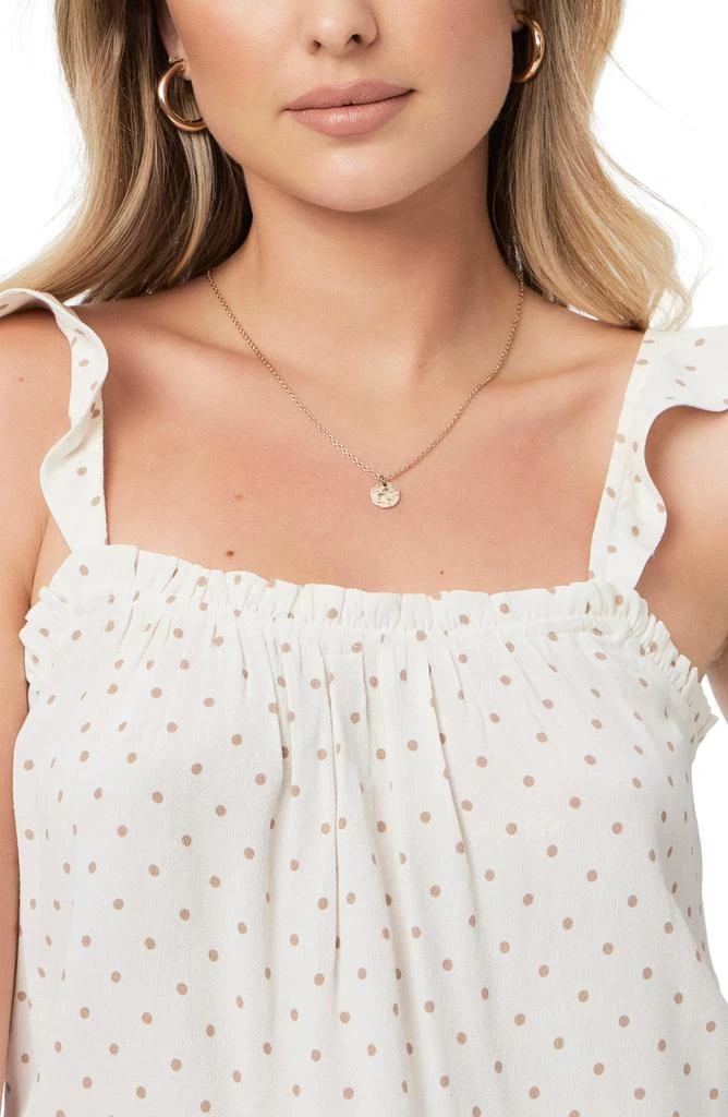 Paige Iyala Ruffle Strap Tank Top 3