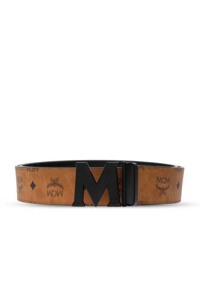 MCM MCM Classic Logo Detailed Buckle Belt