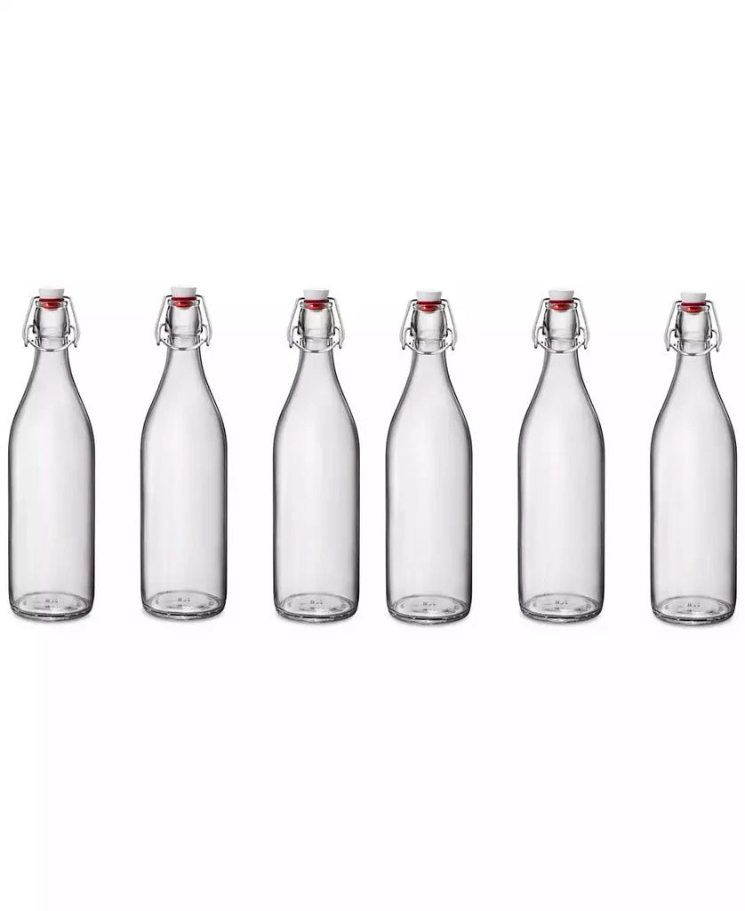 Bormioli Rocco Giara 33.75-Oz. Glass Bottles, Set of 6 1
