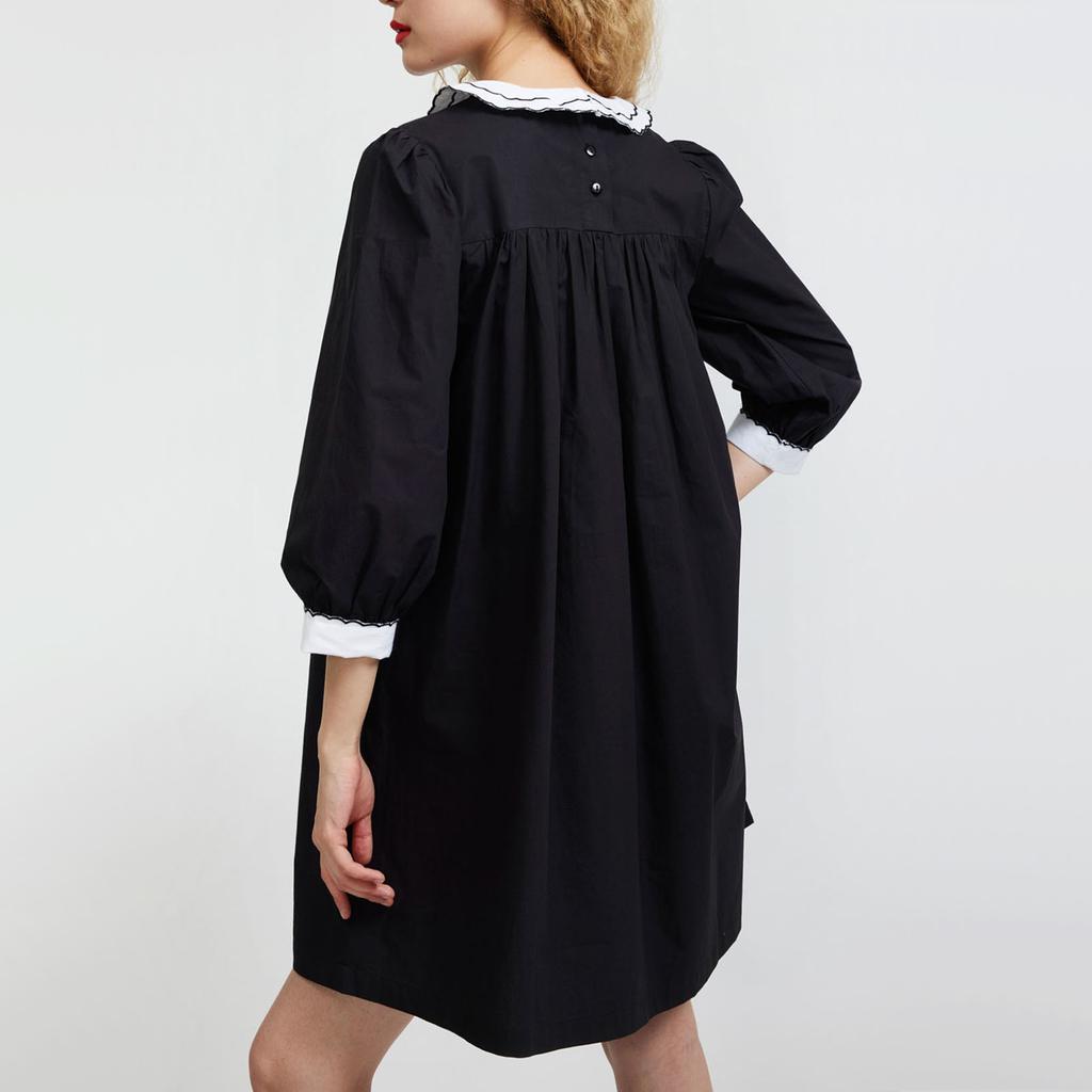 Batsheva Batsheva Pauline Cotton-Poplin Mini Dress