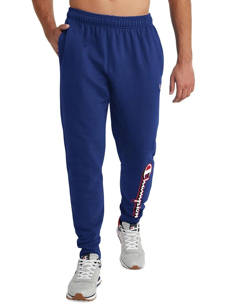 Champion Mens Fleece Logo Sweatpants 1