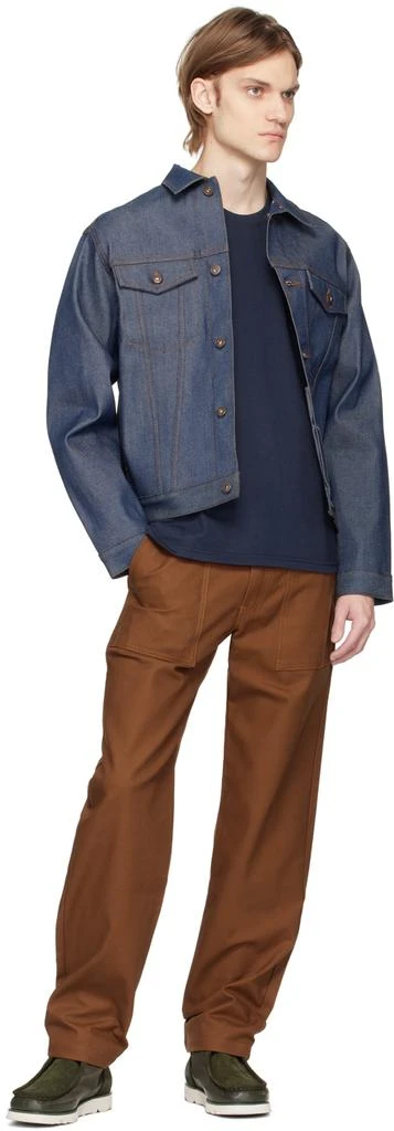Naked & Famous Brown Work Trousers 4