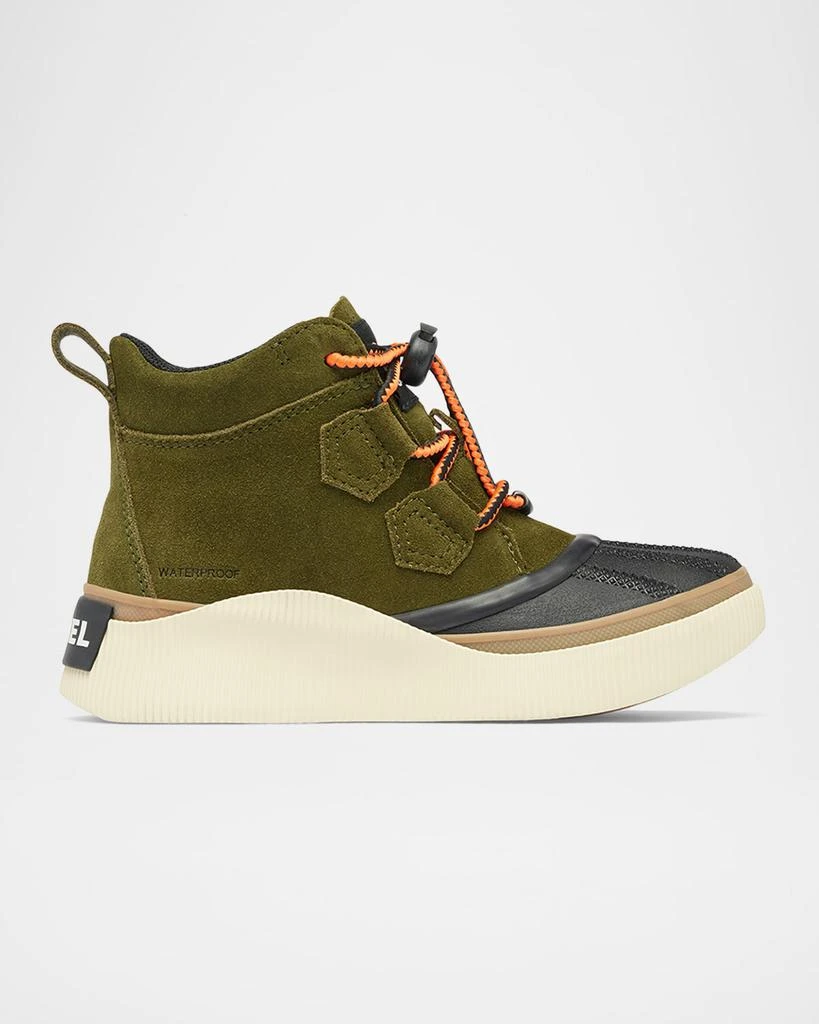 SOREL Kid's Out N About Waterproof Suede Boots, Kids 1