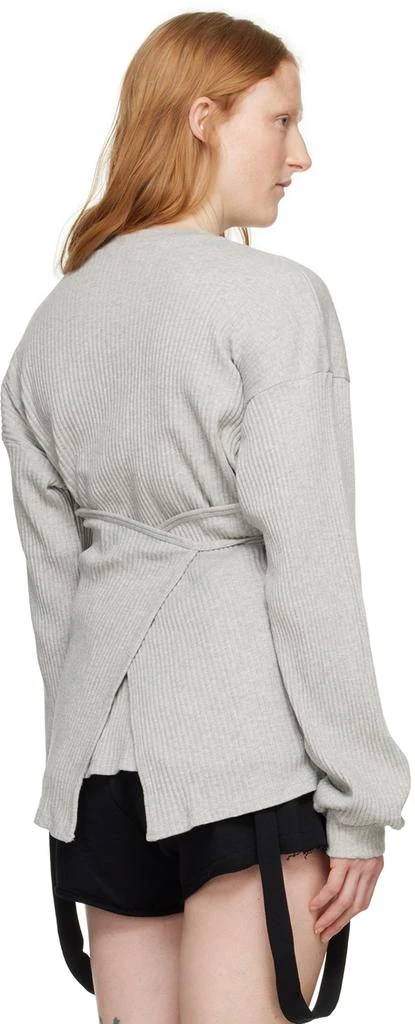 Baserange Gray Shaw Long Sleeve T-Shirt 3