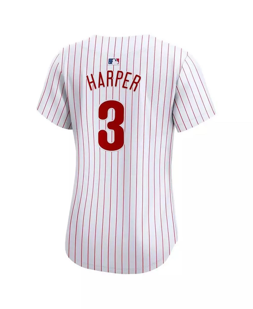 NIKE Women's Bryce Harper White Philadelphia Phillies Home Limited Player Jersey 2