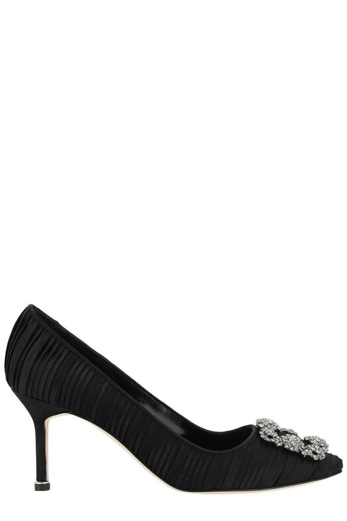 Manolo Blahnik Manolo Blahnik Embellished Hangisi Pumps 1