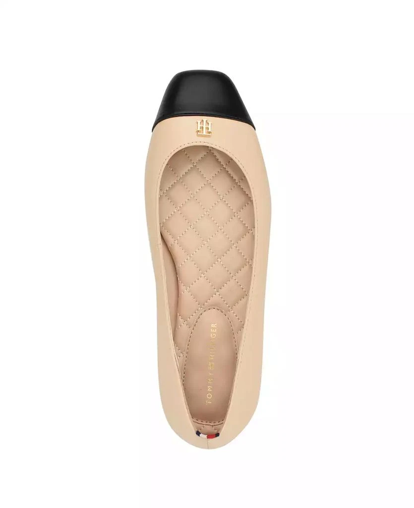 Tommy Hilfiger Women's Bekim Cap Toe Ballet Flats 4
