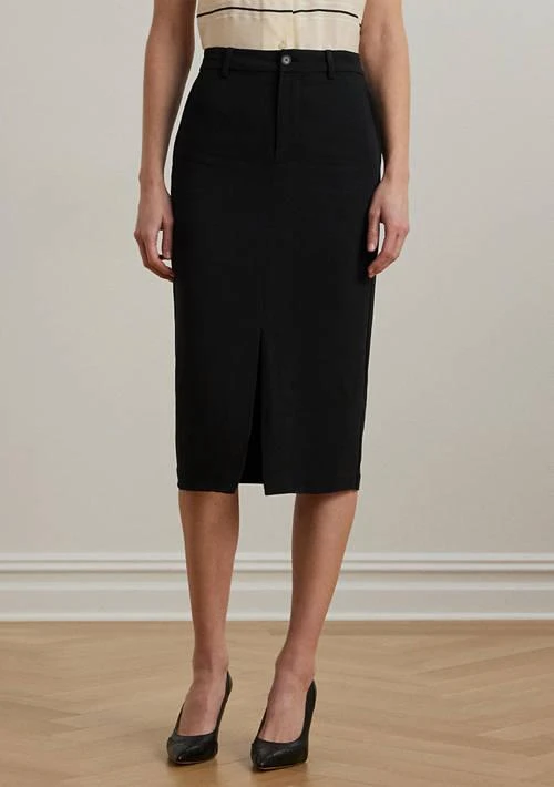 Ralph Lauren Ralph Lauren Women S Stretch Cady Pencil Skirt 1