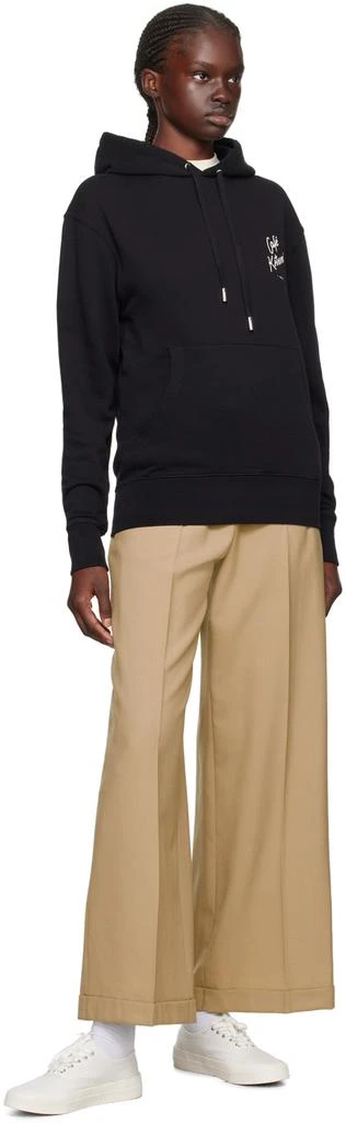 Maison Kitsune Black 'Café Kitsuné' Hoodie 4