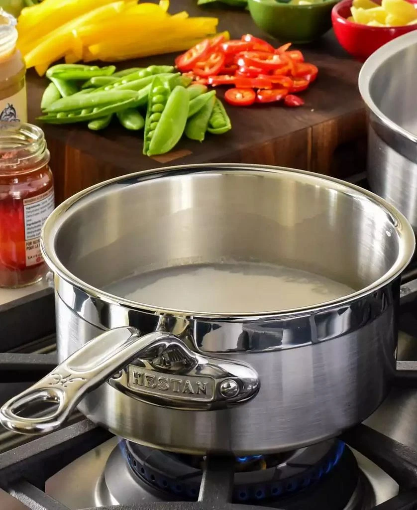 Hestan ProBond® Clad Stainless Steel 1.5-Quart Covered Saucepan 5