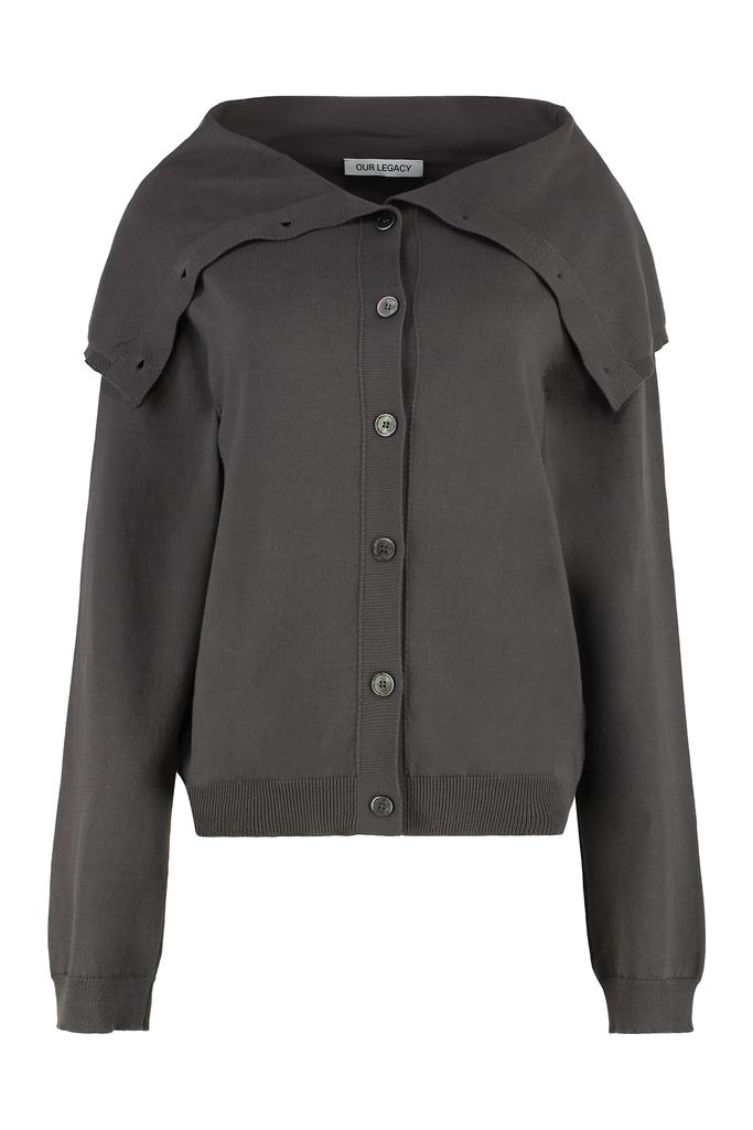 Our Legacy Black Ultra Zip Funnel Sweater - Sweaters - Free Our Legacy Black Ultra Zip Funnel Sweater - Sweaters - Free