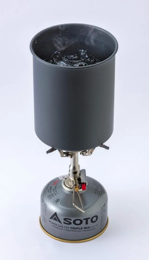 SOTO SOTO Thermostack Camping Cooking Set - Multi-Functional Camping Pot Set, Camp Cookware Set for Outdoor Backpacking Camping Hiking Picnic, Included Cozy/Storage Pouch 6