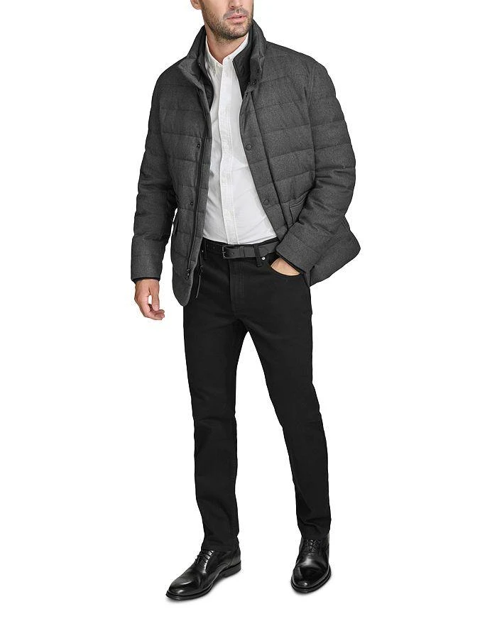 Cole Haan Puffer Coat with Removable Bib 2