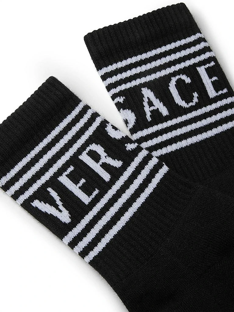 Versace Little Kid
s 
Kid
s Logo Crew Socks 2