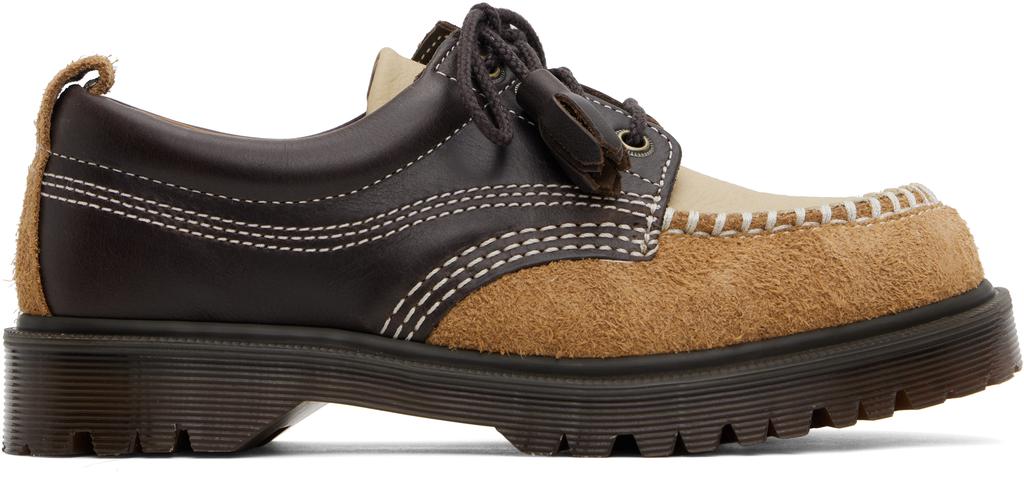 Dr. Martens Brown & Beige Lowell Derbys
