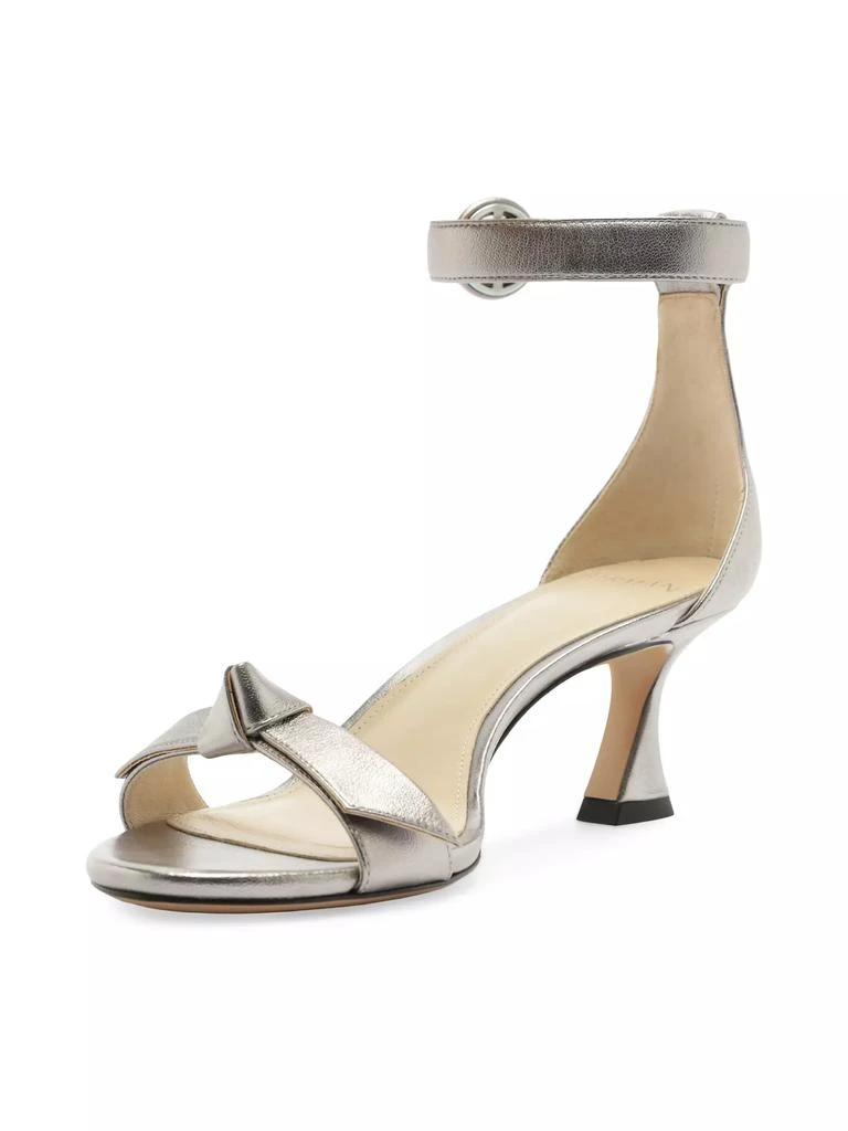 Alexandre Birman Clarita Buckle 60MM Leather Sandals 7