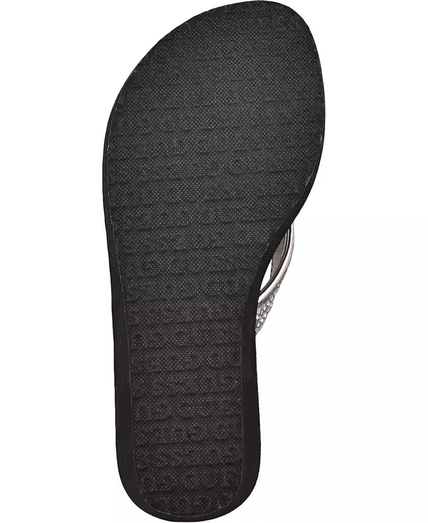 GUESS Sarraly Eva Logo Wedge Slip On Flip Sandals 5