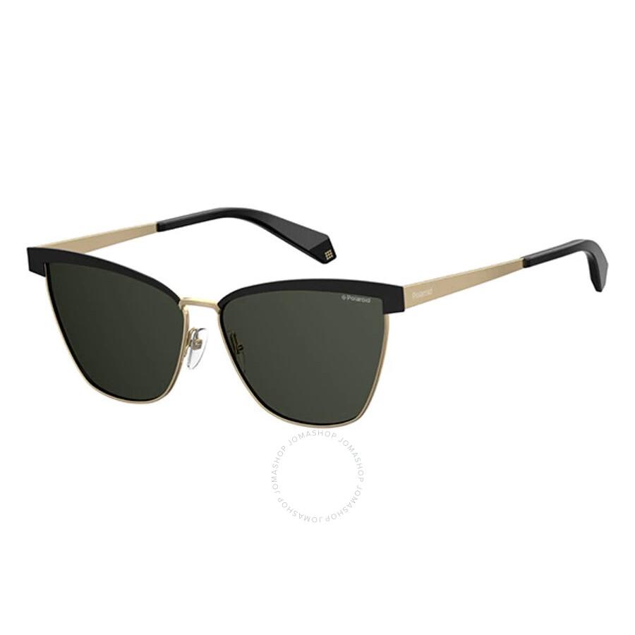 Polaroid Polarized Green Cat Eye Ladies Sunglasses PLD 4054/S 02O5/UC 60