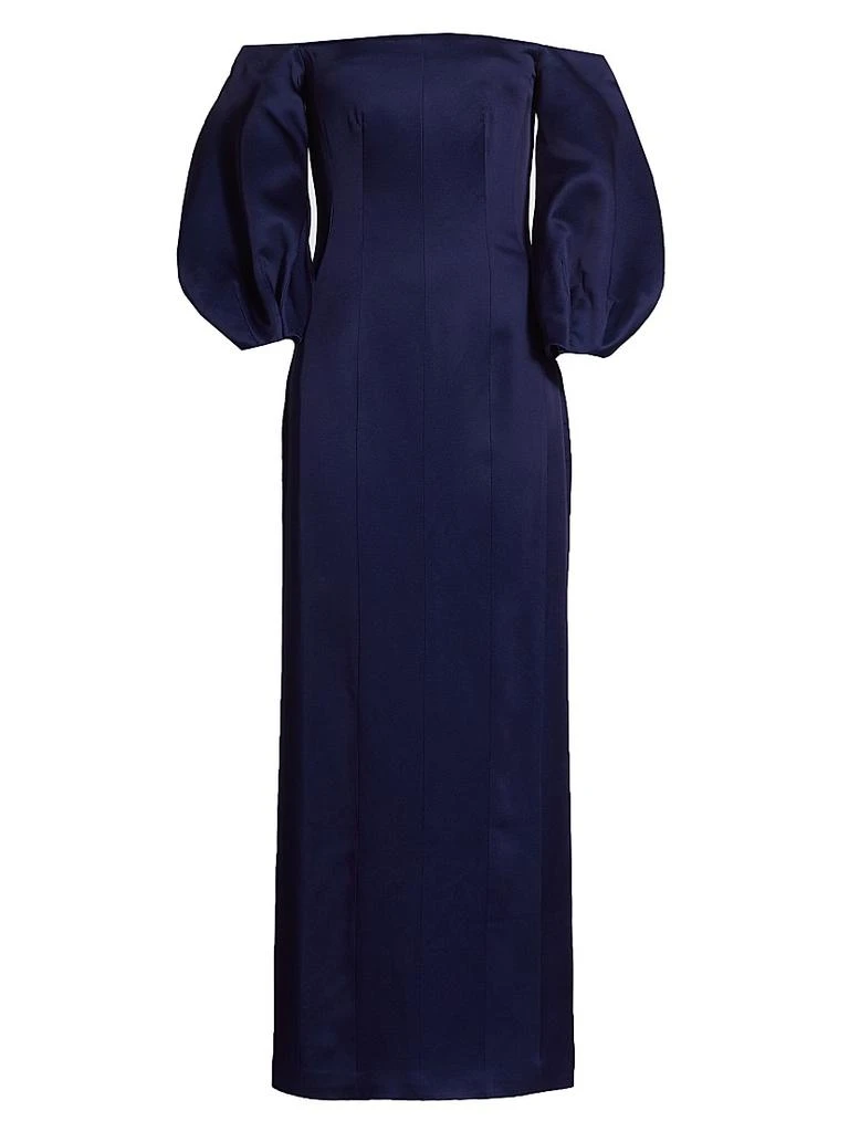 Galvan Ponza Satin Gown 1