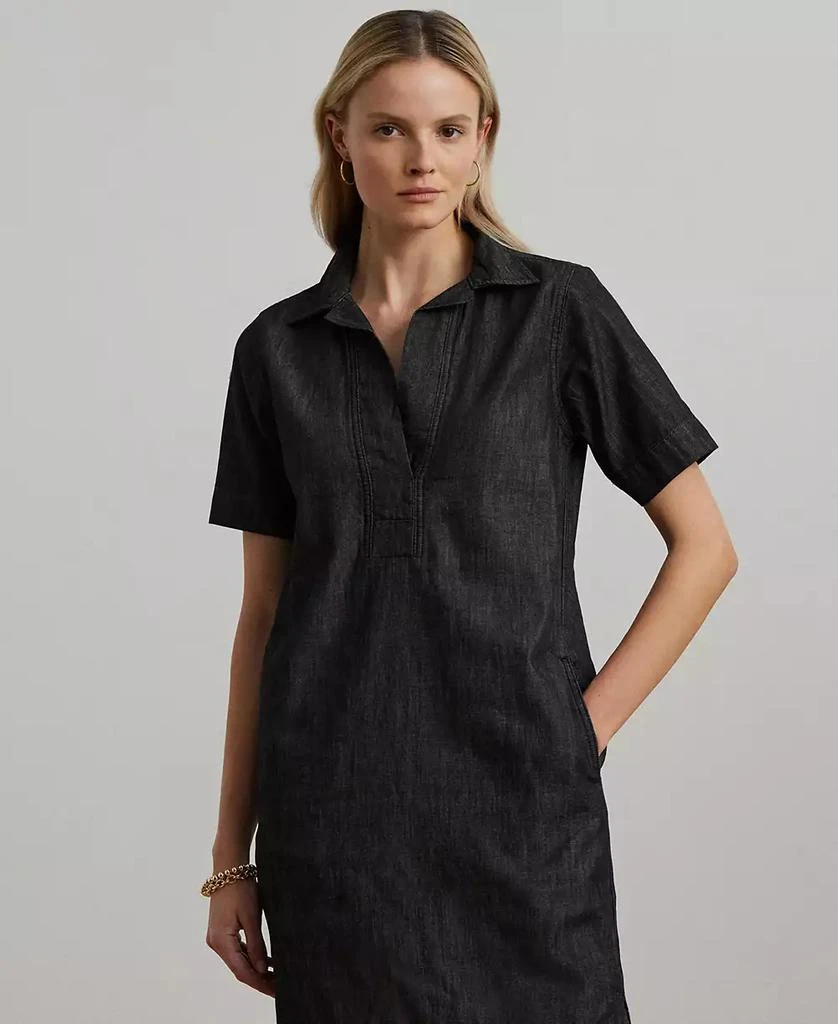 Ralph Lauren Denim Cotton Shift Dress 3