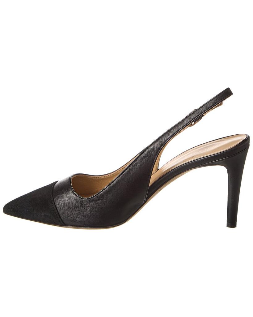 Bruno Magli Bruno Magli Alina Leather & Suede Slingback Pump