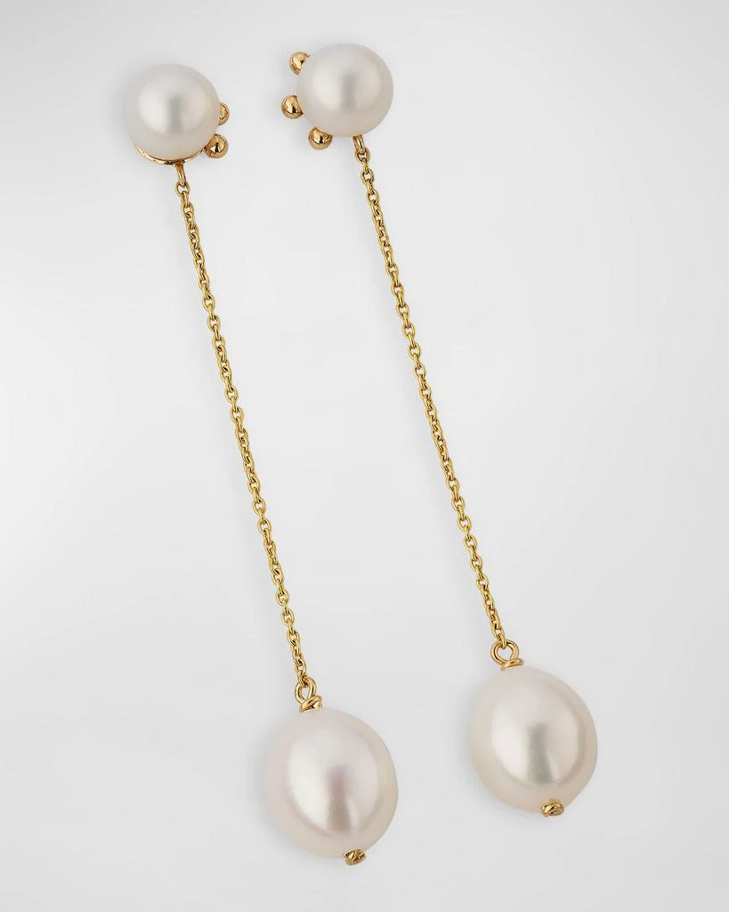 POPPY FINCH 14K Pearl Bubble Drop Earrings 3