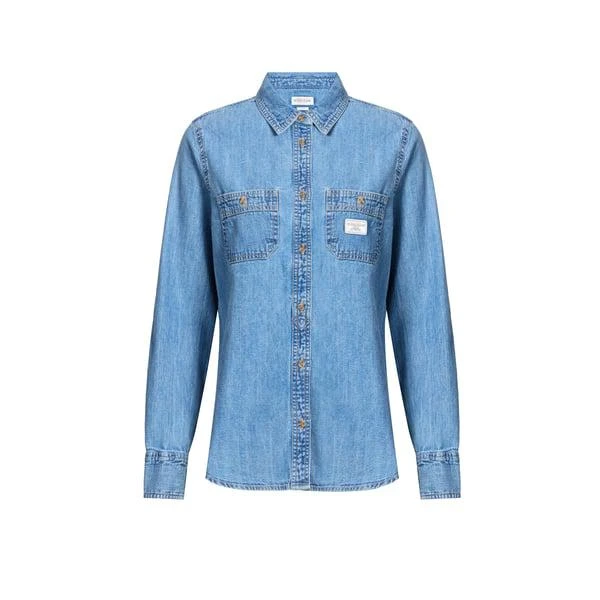 GUESS Bleached denim Shirt 1